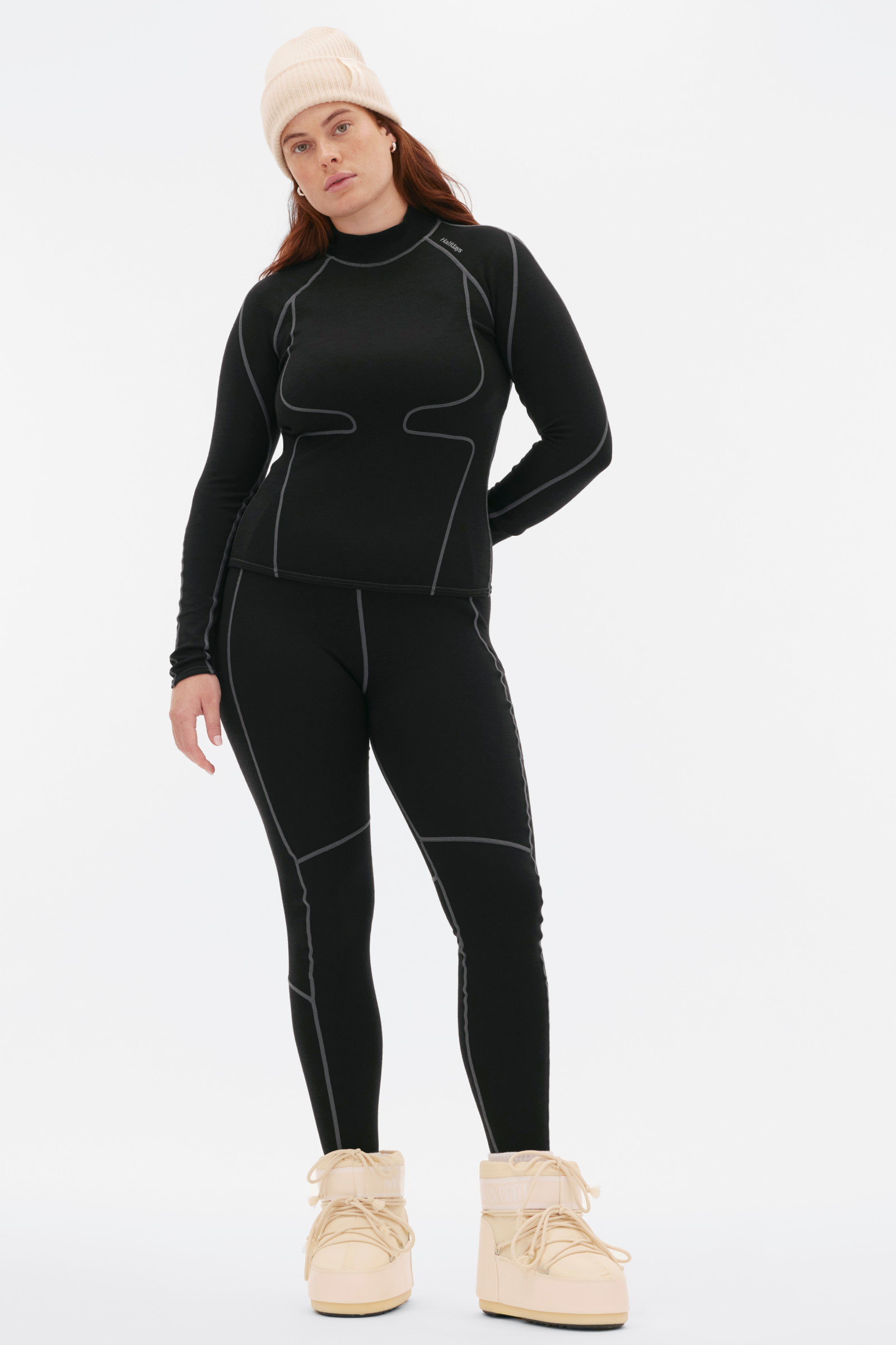 Halfdays | Hallie Midweight Merino Legging – Halfdays Sample Sale